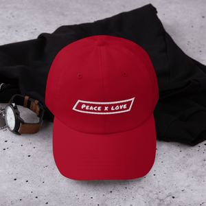 #ejm# - #theejmstore.com#Peace x Love Dad HatEJM Aesthetics ApperalThe EJM Store3841990_12735CranberryPeace x Love Dad Hat