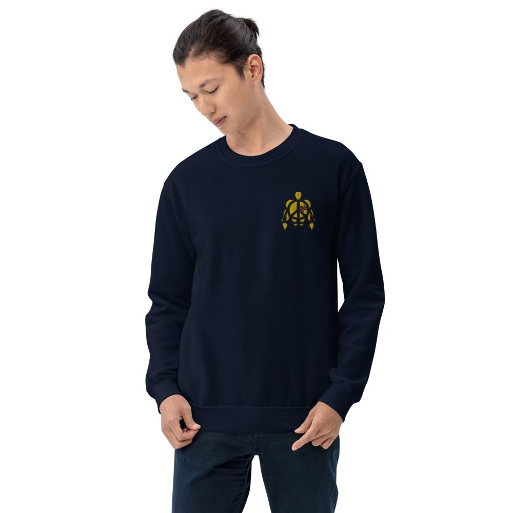 #ejm# - #theejmstore.com#Peace x Love SweaterEJM Aesthetics ApperalThe EJM Store8592645_5498NavySPeace x Love Sweater